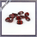 Luminous Deep Red Natural Semi Precious Garnet Stone